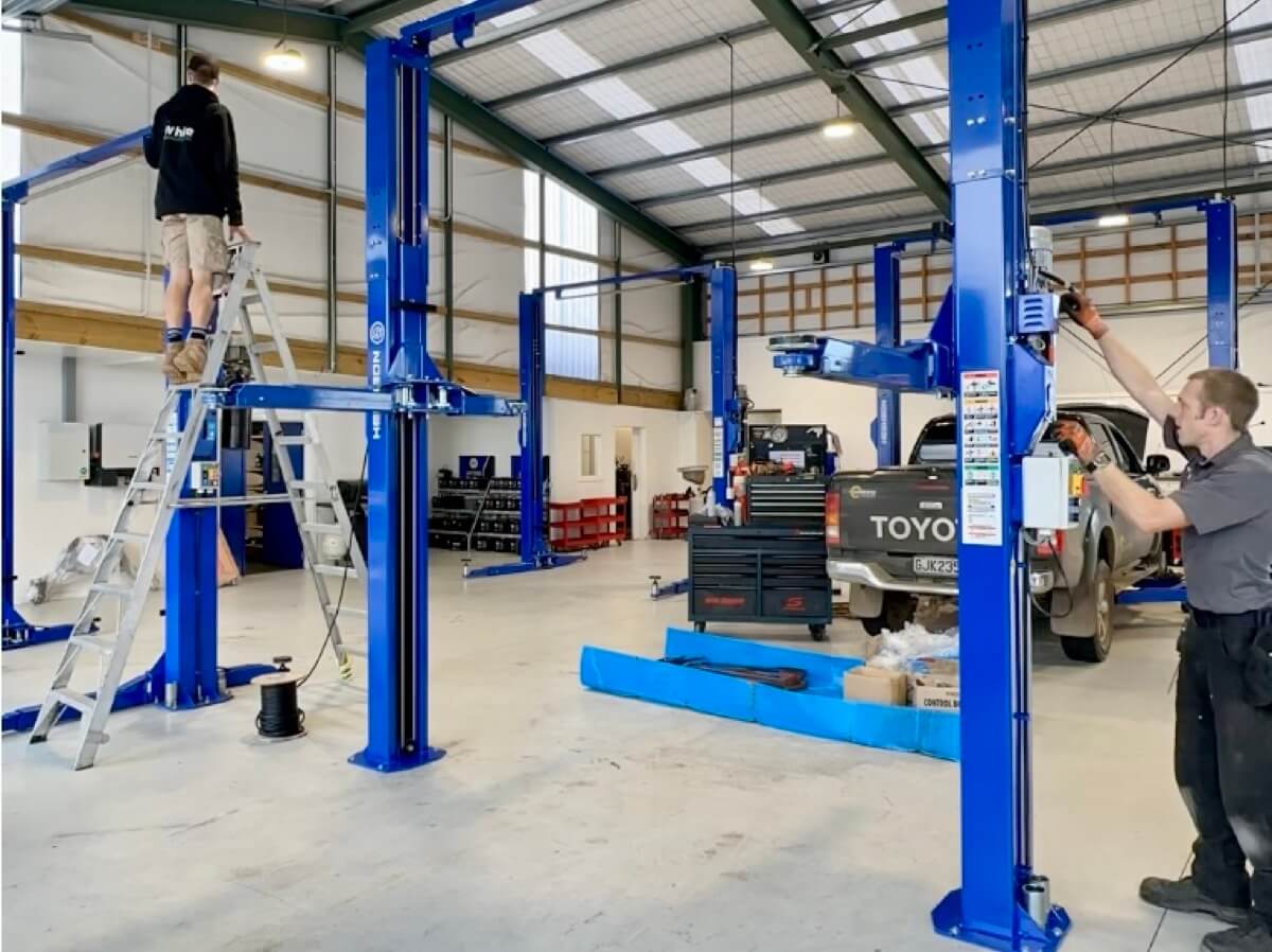 Completed installation