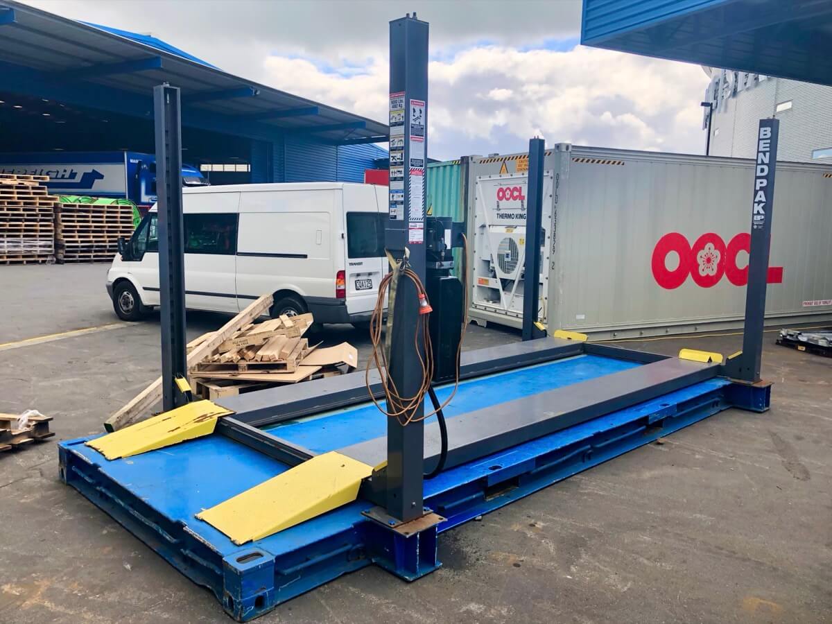 Corroded hoist assessment