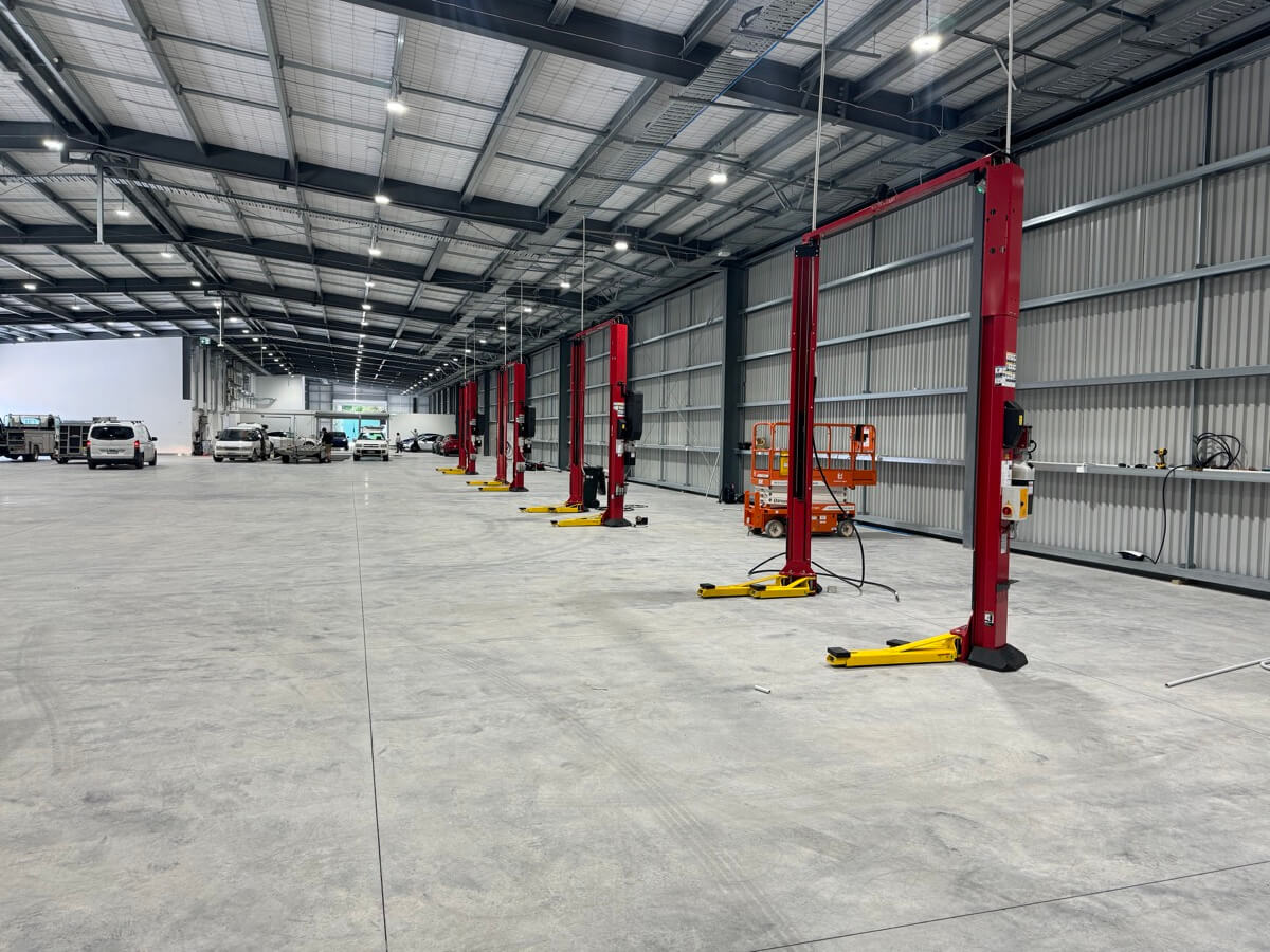 Completed installation